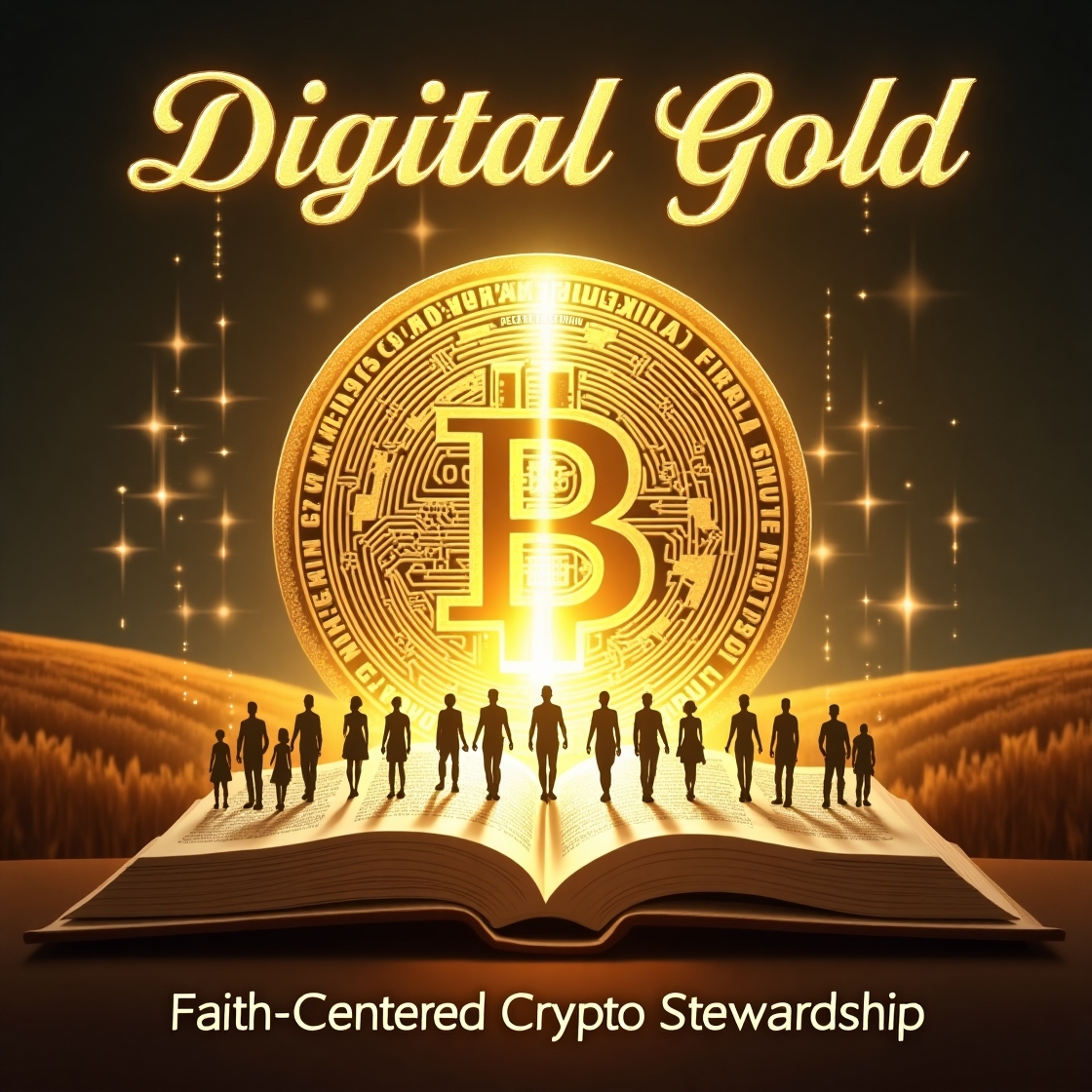 Digital Gold Illustration